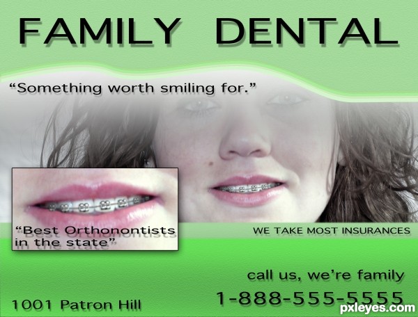 Creation of Family Dental: Final Result